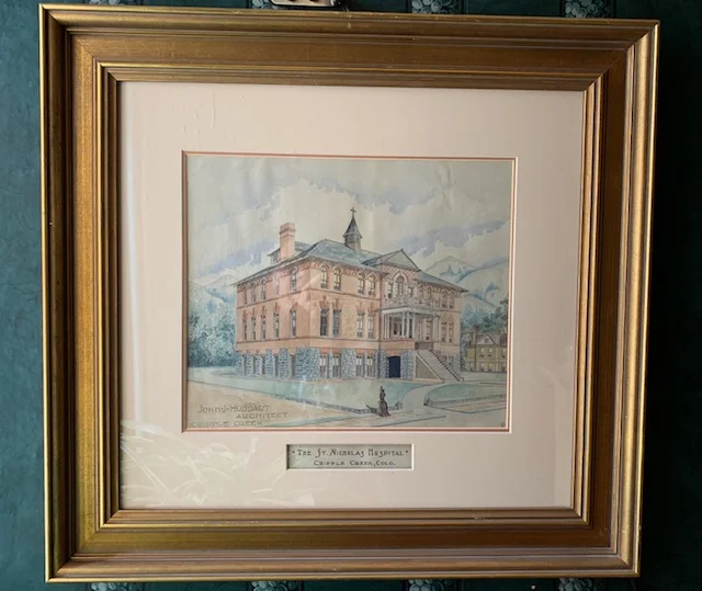 Historic drawing of Hotel St. Nicholas